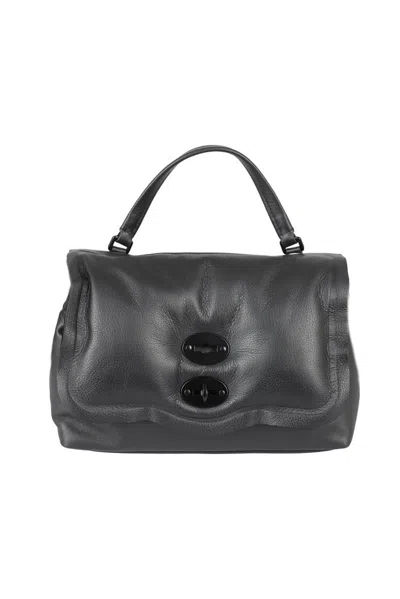 Zanellato Postina Pillow Baby Handbag In Black