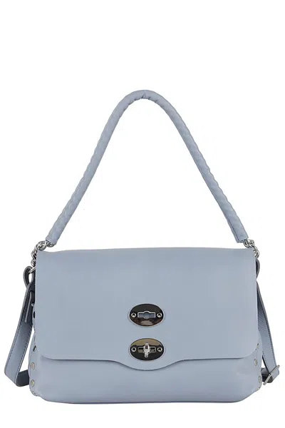 Zanellato Postina Piuma Chain S Bag In Blue
