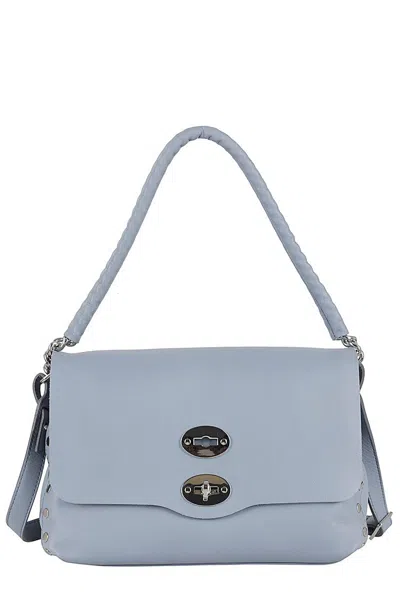 Zanellato Postina Piuma Chain S Bag In Blue