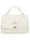 Zanellato Postina Plisse Shoulder Bag In White