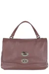 Zanellato Postina Rimboccata Saeta Small Bag In Neutral