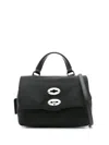 Zanellato Navy Blue Baby Postina Satchel