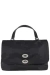 Zanellato Postina Rimboccata Tokyo Bag In Black
