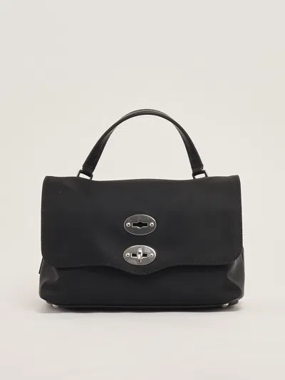 Zanellato Postina Rimboccata Tokyo S Shoulder Bag In Nero