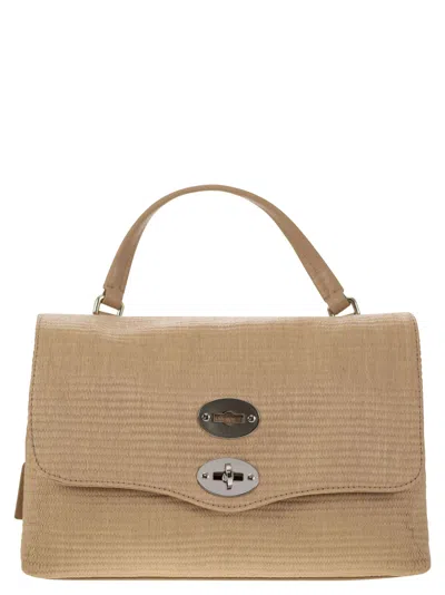 Zanellato Postina S Net Hand Bag In Beige