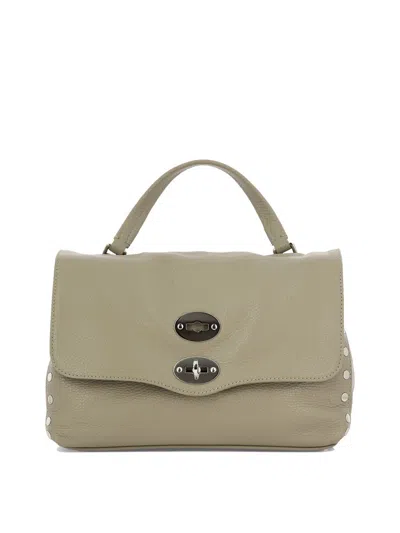 Zanellato Postina S Daily Foldover Top Handbag In Grey