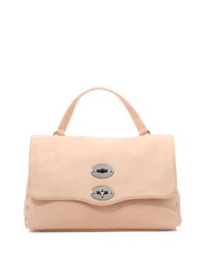 Zanellato Postina S Daily Foldover Top Handbag In Pink
