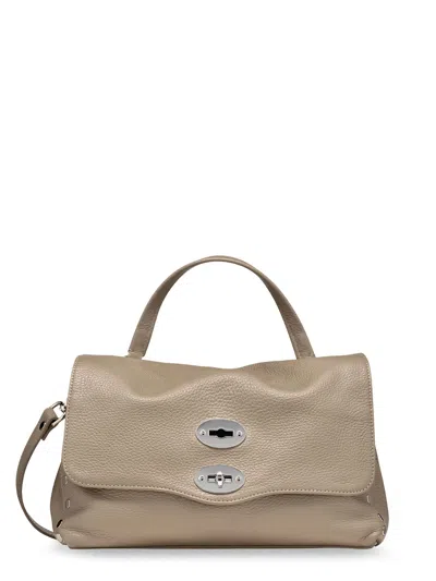 Zanellato Postina S Leather Crossbody Bag In Neutral