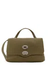 Zanellato Postina S Leather Crossbody Bag In Green