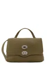 Zanellato Postina S Leather Crossbody Bag In Green