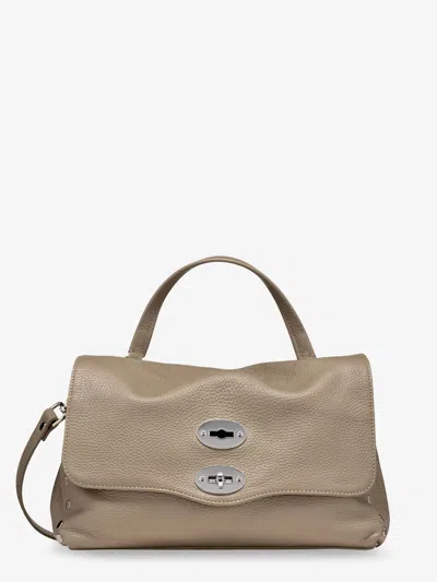 Zanellato Postina S Leather Crossbody Bag In Sand
