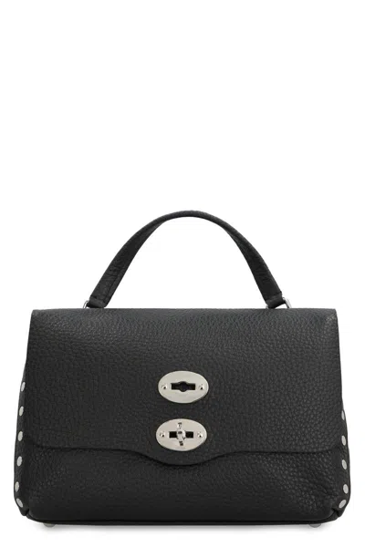 Zanellato Postina S Leather Handbag In Black