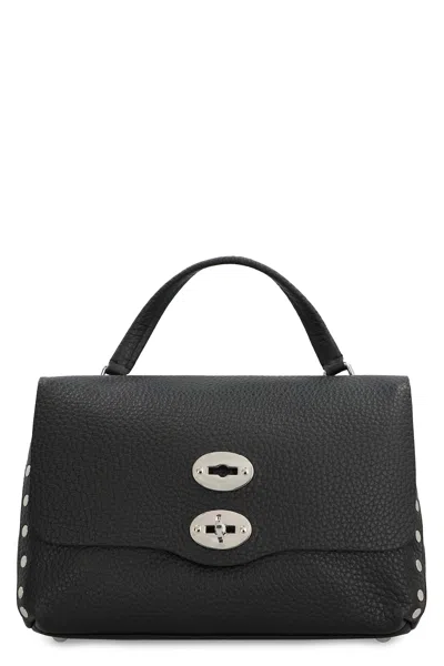 Zanellato Postina S Leather Handbag In Black
