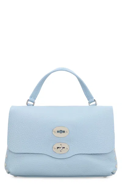 Zanellato Postina S Leather Handbag In Blue