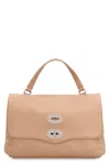 Zanellato Postina S Leather Handbag In Brown