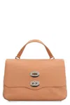 Zanellato Postina Daily Baby Leather Bag In Pink