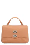Zanellato Postina Daily Baby Leather Bag In Brown