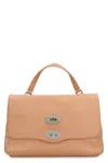 Zanellato Postina Daily Baby Leather Bag In Brown
