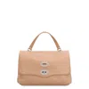 Zanellato Small Postina Daily Crossbody Bag In Nude