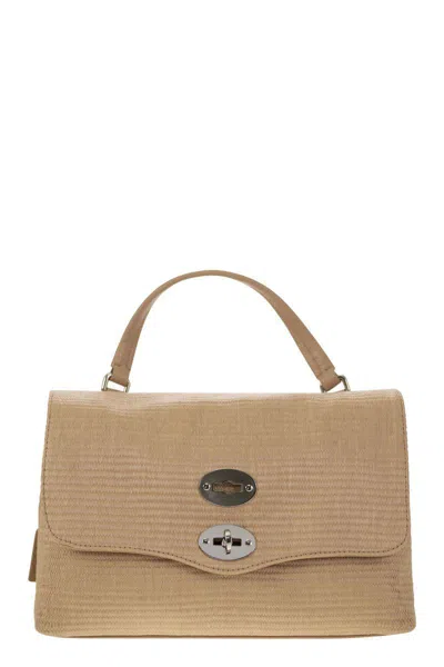 Zanellato Postina S Net Hand Bag In Beige