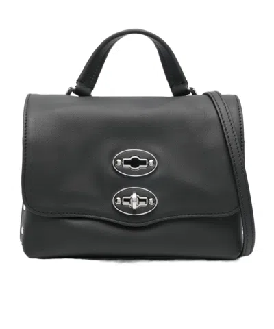 Zanellato Postina Saeta Baby Studded Shoulder Bag In Pattern