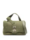 Zanellato Small Postina Satchel Bag In Green