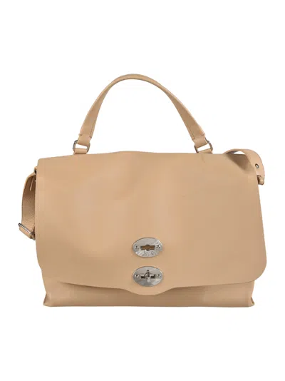 Zanellato Postina Shoulder Bag In Beige