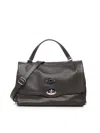 Zanellato Postina® Small Leather Bag In Brown