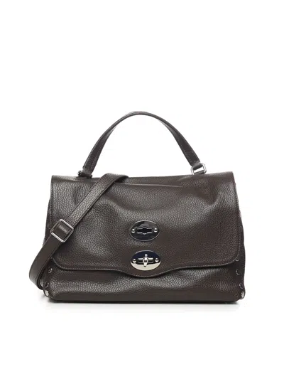 Zanellato Postina® Small Leather Bag In Brown