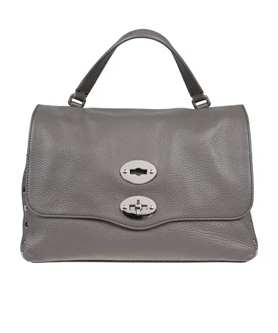 Zanellato Postina Small Messenger Bag In Gray