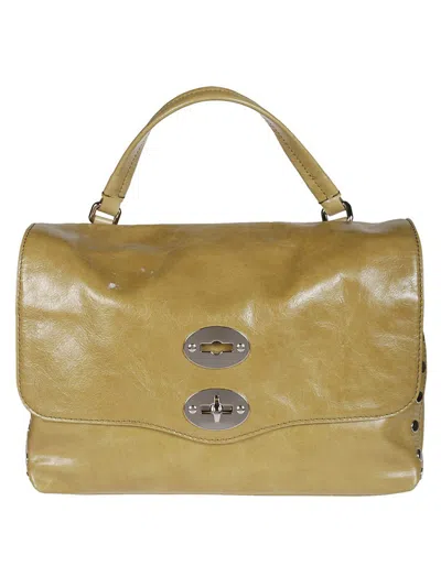 Zanellato Postina Small Top Handle Bag In Green