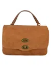 Zanellato Postina Small Tote In Brown