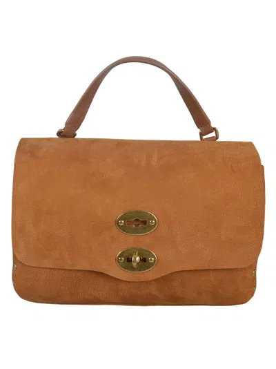Zanellato Postina Small Tote In Brown