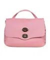 Zanellato Postina Stud-detail Tote In Pink