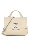 Zanellato Postina Studded Leather Shoulder Bag