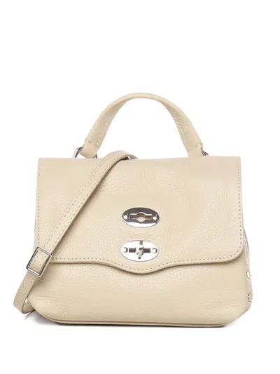 Zanellato Postina Studded Leather Shoulder Bag