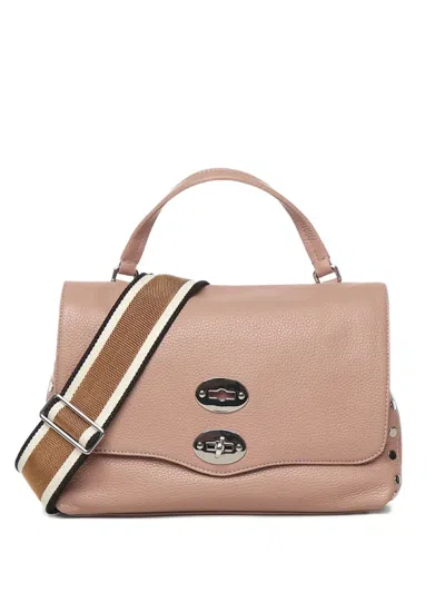 Zanellato Postina Studded Leather Shoulder Bag