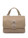 Zanellato Postina Studded Mini Bag In Gray