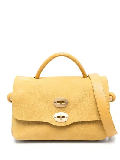 Zanellato Women's Postina Suede Small Veneziana In Yellow