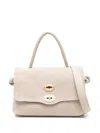 Zanellato Postina Suede Small Veneziana In Grey Lio Piccolo