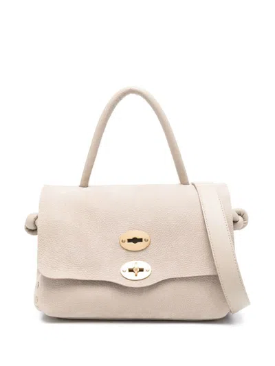 Zanellato Postina Suede Small Veneziana In Grey Lio Piccolo