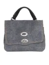 Zanellato Postina Tela Genova Baby Bag In Blue
