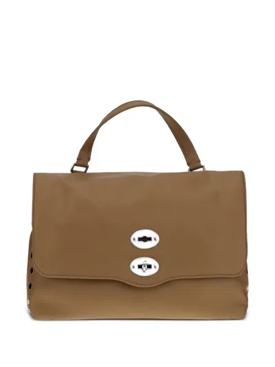 Zanellato Postina Tote Bag In Brown