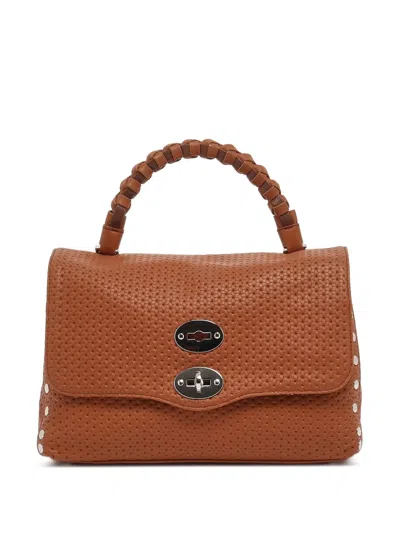 Zanellato Postina Tote Bag In Brown