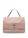 Zanellato Postina Daily Baby Leather Handbag In Pattern