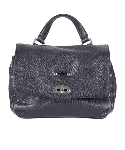 Zanellato Postina Twist-lock Baby Tote Bag In Black