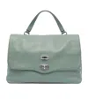 Zanellato Postina Twist-lock Medium Tote Bag In Gray