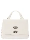 Zanellato Postina Daily Small Leather Handbag In White