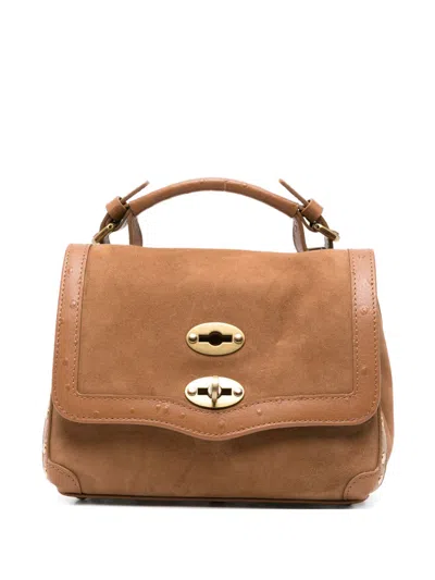 Zanellato Brown Postina Mini Satchel