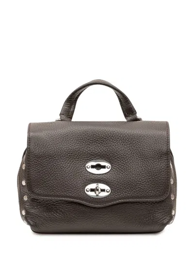 Zanellato Postman Daily B Postman-style Mini Shoulder Bag In Brown Dolce Amaro